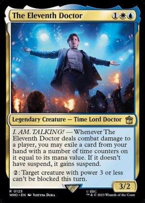 The Eleventh Doctor - Foil<br /><span class="collector-number">Collector No. 125</span>