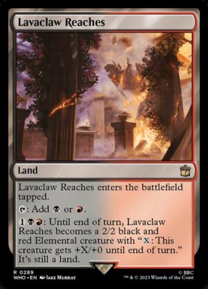 Lavaclaw Reaches - Foil<br /><span class="collector-number">Collector No. 289</span>