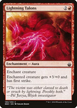 Lightning Talons<br /><span class="collector-number">Collector No. 180</span>