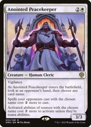 Anointed Peacekeeper - Foil<br /><span class="collector-number">Collector No. 2</span>