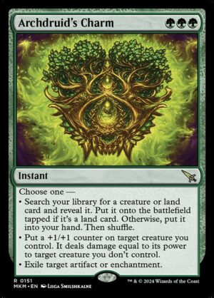 Archdruid's Charm - Foil<br /><span class="collector-number">Collector No. 151</span>