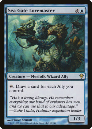 Sea Gate Loremaster - Foil<br /><span class="collector-number">Collector No. 63</span>