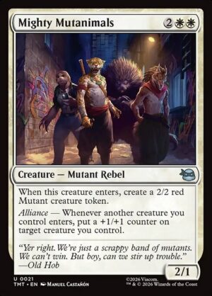Mighty Mutanimals<br /><span class="collector-number">Collector No. 21</span>
