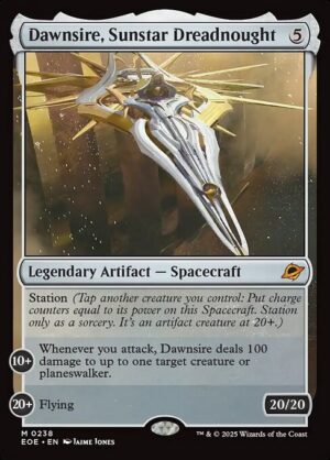 Dawnsire, Sunstar Dreadnought - Foil<br /><span class="collector-number">Collector No. 238</span>