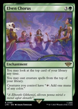 Elven Chorus - Foil<br /><span class="collector-number">Collector No. 160</span>
