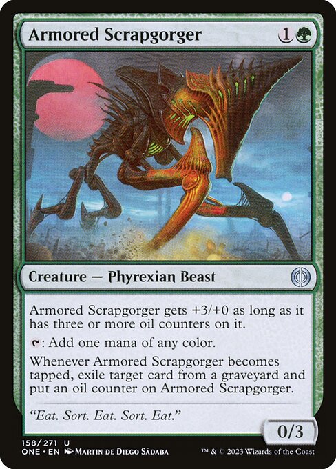 Armored Scrapgorger<br /><span class="collector-number">Collector No. 158</span>
