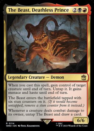The Beast, Deathless Prince - Foil<br /><span class="collector-number">Collector No. 114</span>