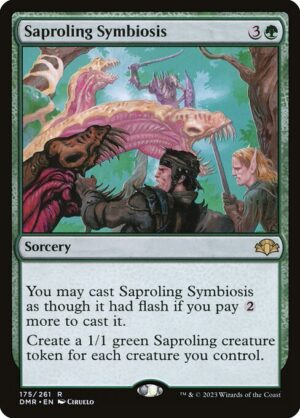 Saproling Symbiosis - Foil<br /><span class="collector-number">Collector No. 175</span>