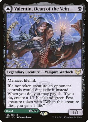 Valentin, Dean of the Vein // Lisette, Dean of the Root - Foil<br /><span class="collector-number">Collector No. 161</span>