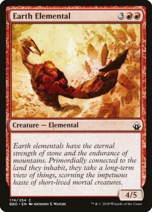 Earth Elemental<br /><span class="collector-number">Collector No. 174</span>