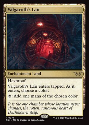 Valgavoth's Lair - Foil<br /><span class="collector-number">Collector No. 271</span>