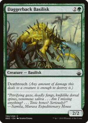 Daggerback Basilisk<br /><span class="collector-number">Collector No. 194</span>