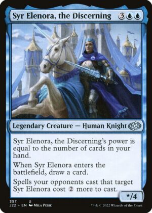 Syr Elenora, the Discerning<br /><span class="collector-number">Collector No. 357</span>