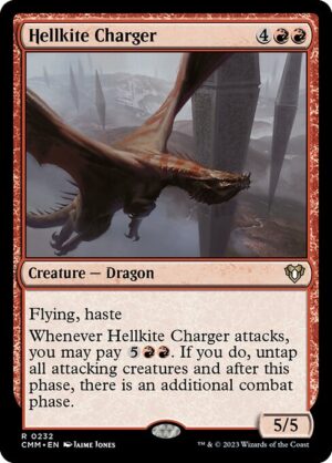 Hellkite Charger - Foil<br /><span class="collector-number">Collector No. 232</span>