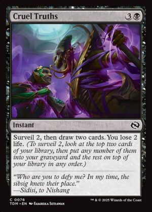 Cruel Truths<br /><span class="collector-number">Collector No. 76</span>