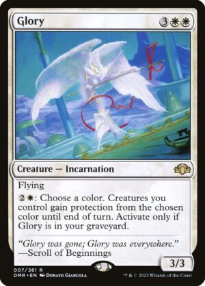 Glory - Foil<br /><span class="collector-number">Collector No. 7</span>