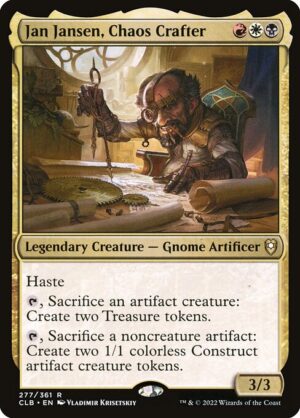 Jan Jansen, Chaos Crafter - Foil<br /><span class="collector-number">Collector No. 277</span>