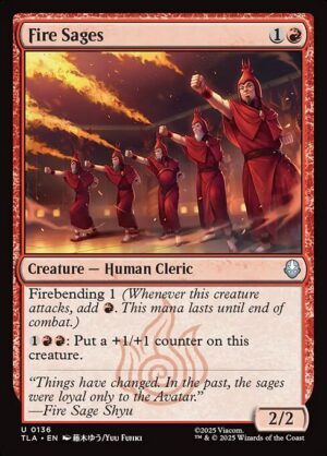 Fire Sages - Foil<br /><span class="collector-number">Collector No. 136</span>