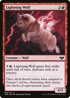 Lightning Wolf<br /><span class="collector-number">Collector No. 168</span>