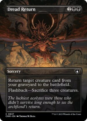 Dread Return<br /><span class="collector-number">Collector No. 637</span>