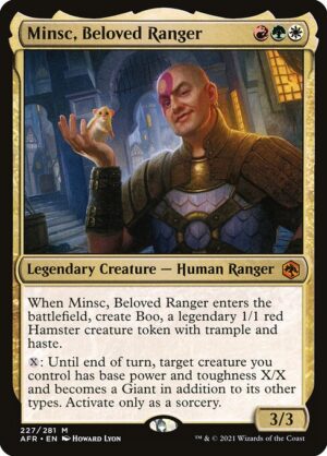 Minsc, Beloved Ranger - Foil<br /><span class="collector-number">Collector No. 227</span>
