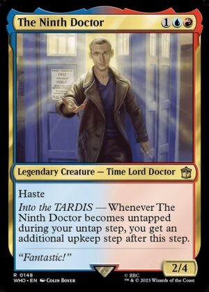 The Ninth Doctor - Foil<br /><span class="collector-number">Collector No. 148</span>