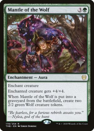 Mantle of the Wolf - Foil<br /><span class="collector-number">Collector No. 178p</span>