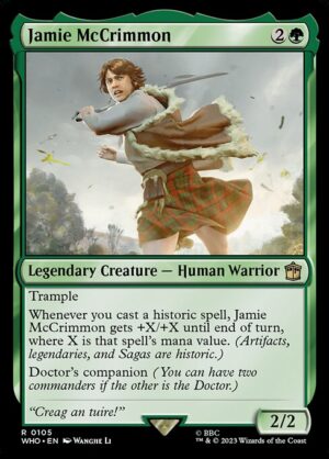Jamie McCrimmon - Foil<br /><span class="collector-number">Collector No. 105</span>