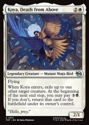 Koya, Death from Above - Foil<br /><span class="collector-number">Collector No. 11</span>