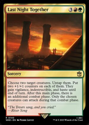 Last Night Together - Foil<br /><span class="collector-number">Collector No. 140</span>