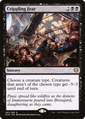Crippling Fear - Foil<br /><span class="collector-number">Collector No. 82</span>