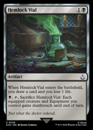 Hemlock Vial - Foil<br /><span class="collector-number">Collector No. 26</span>