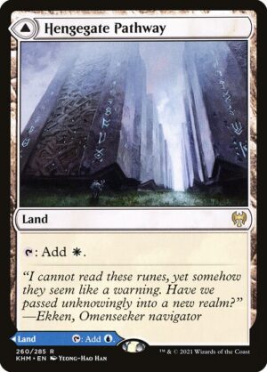 Hengegate Pathway // Mistgate Pathway - Foil<br /><span class="collector-number">Collector No. 260</span>