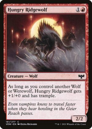 Hungry Ridgewolf<br /><span class="collector-number">Collector No. 161</span>