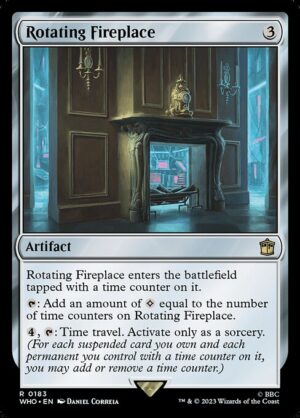 Rotating Fireplace - Foil<br /><span class="collector-number">Collector No. 183</span>