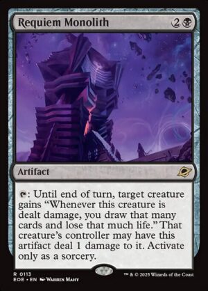 Requiem Monolith - Foil<br /><span class="collector-number">Collector No. 113</span>