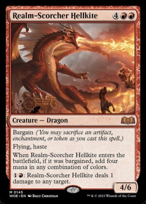 Realm-Scorcher Hellkite - Foil<br /><span class="collector-number">Collector No. 145</span>