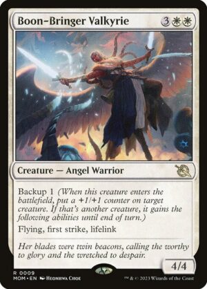 Boon-Bringer Valkyrie - Foil<br /><span class="collector-number">Collector No. 9</span>