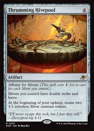 Thrumming Hivepool - Foil<br /><span class="collector-number">Collector No. 247</span>