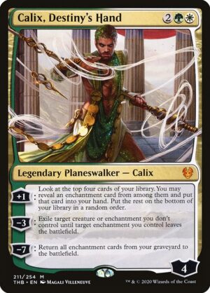 Calix, Destiny's Hand - Foil<br /><span class="collector-number">Collector No. 211</span>