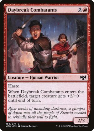 Daybreak Combatants<br /><span class="collector-number">Collector No. 153</span>