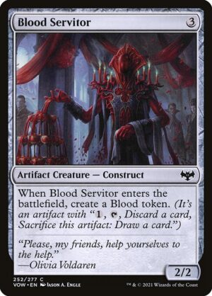 Blood Servitor<br /><span class="collector-number">Collector No. 252</span>