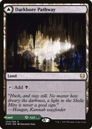 Darkbore Pathway // Slitherbore Pathway - Foil<br /><span class="collector-number">Collector No. 254</span>