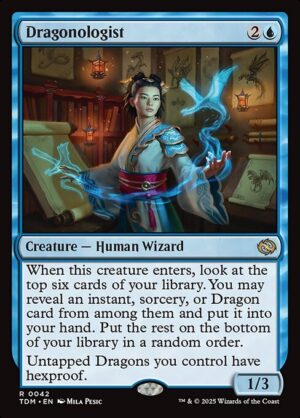Dragonologist - Foil<br /><span class="collector-number">Collector No. 42</span>