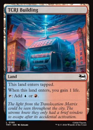 TCRI Building<br /><span class="collector-number">Collector No. 189</span>