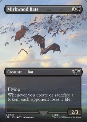 Mirkwood Bats - Foil<br /><span class="collector-number">Collector No. 421</span>