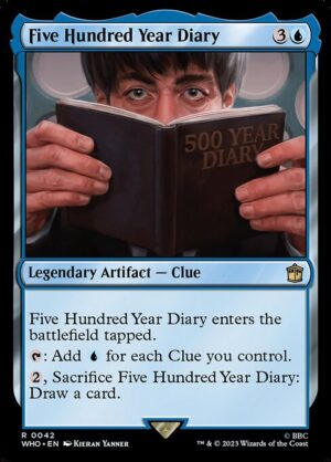Five Hundred Year Diary - Foil<br /><span class="collector-number">Collector No. 42</span>