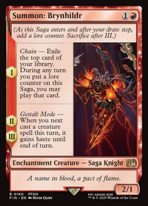 Summon: Brynhildr - Foil<br /><span class="collector-number">Collector No. 160</span>
