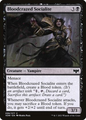Bloodcrazed Socialite<br /><span class="collector-number">Collector No. 96</span>