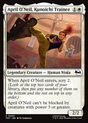 April O'Neil, Kunoichi Trainee<br /><span class="collector-number">Collector No. 3</span>